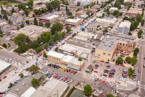 Car Show Event Aerial Photography